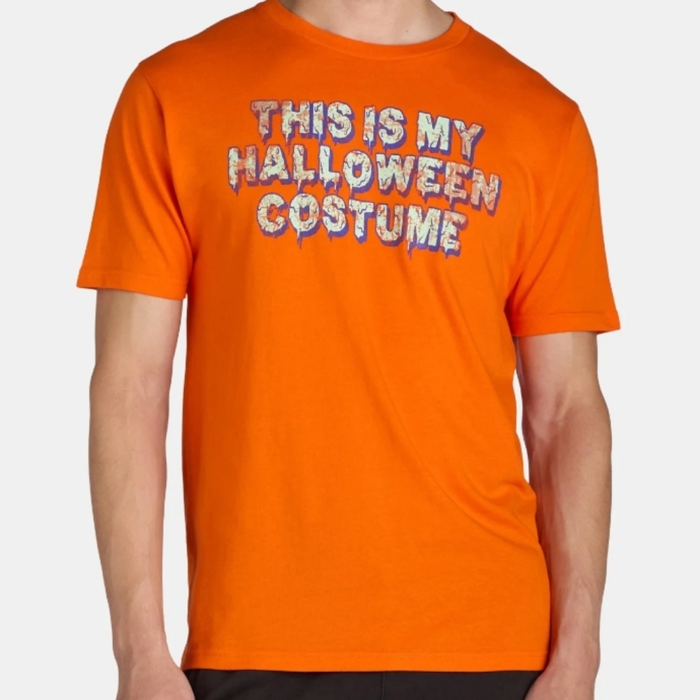This is my halloween costume short sleeve crew neck way to celebrate shirt